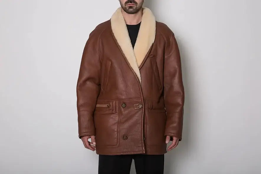 Shearling jackets - Lux Vintage Wholesale - Italian Vintage clothing