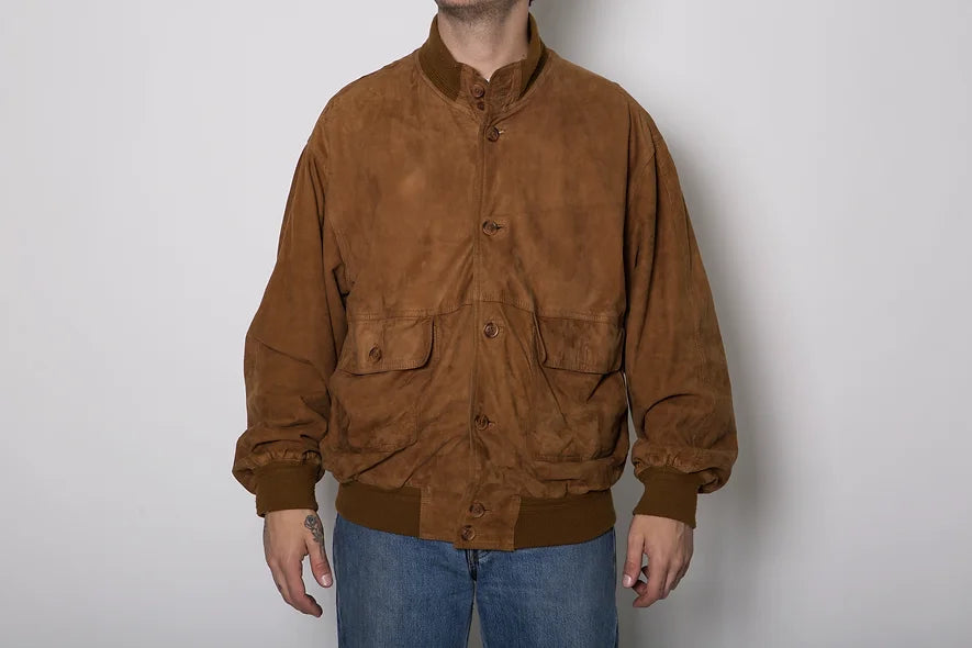 Suede leather jackets