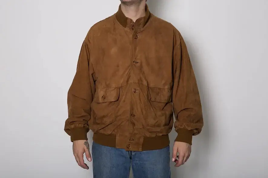 Suede leather jackets - Lux Vintage Wholesale - Italian Vintage clothing