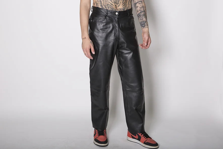 Leather trousers