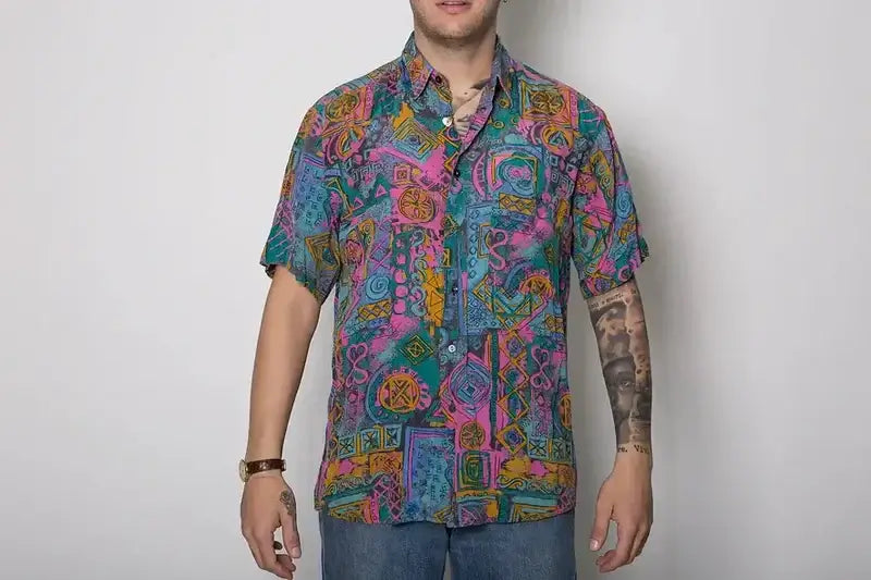 Vintage Italian Men's 90s Shirts by Kilo