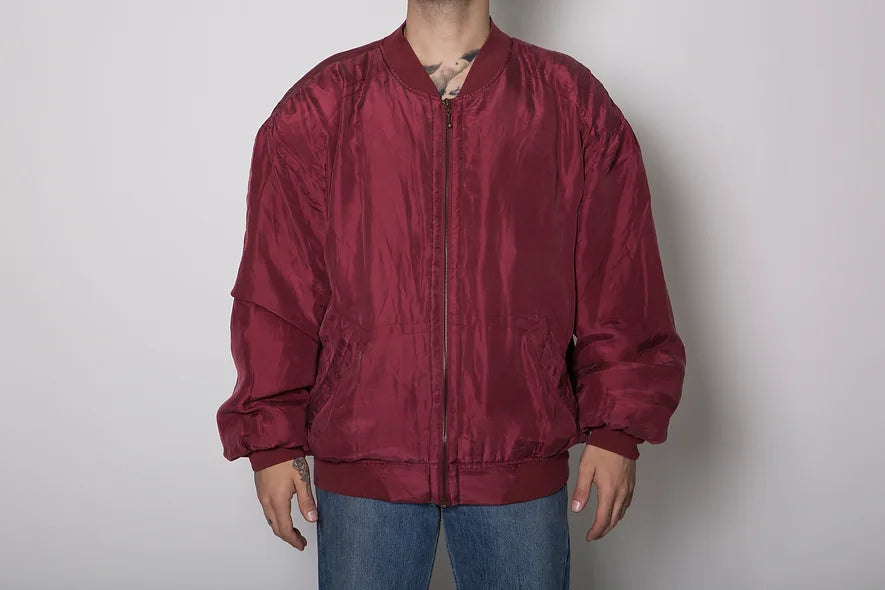 Silk Bomber jacket