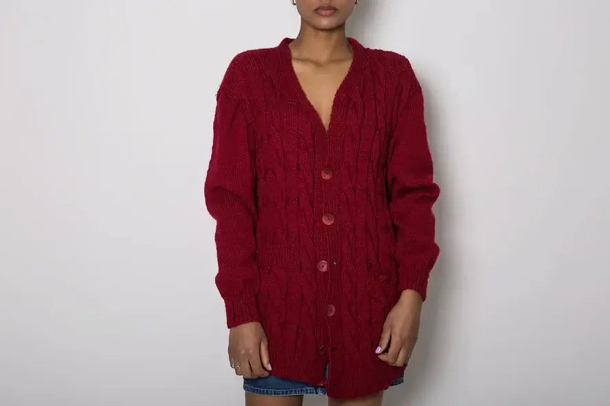 Plain cardigans - Lux Vintage Wholesale - Italian Vintage clothing