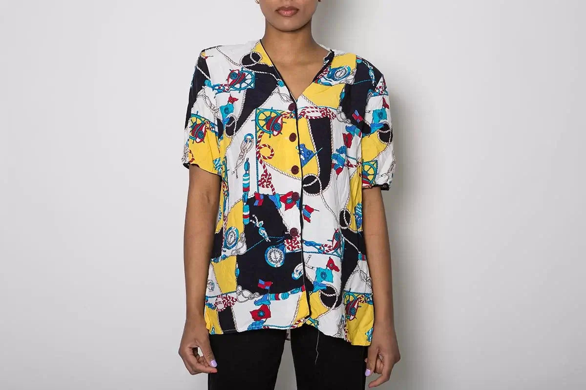 Short sleeves shirts - Lux Vintage Wholesale - Italian Vintage clothing