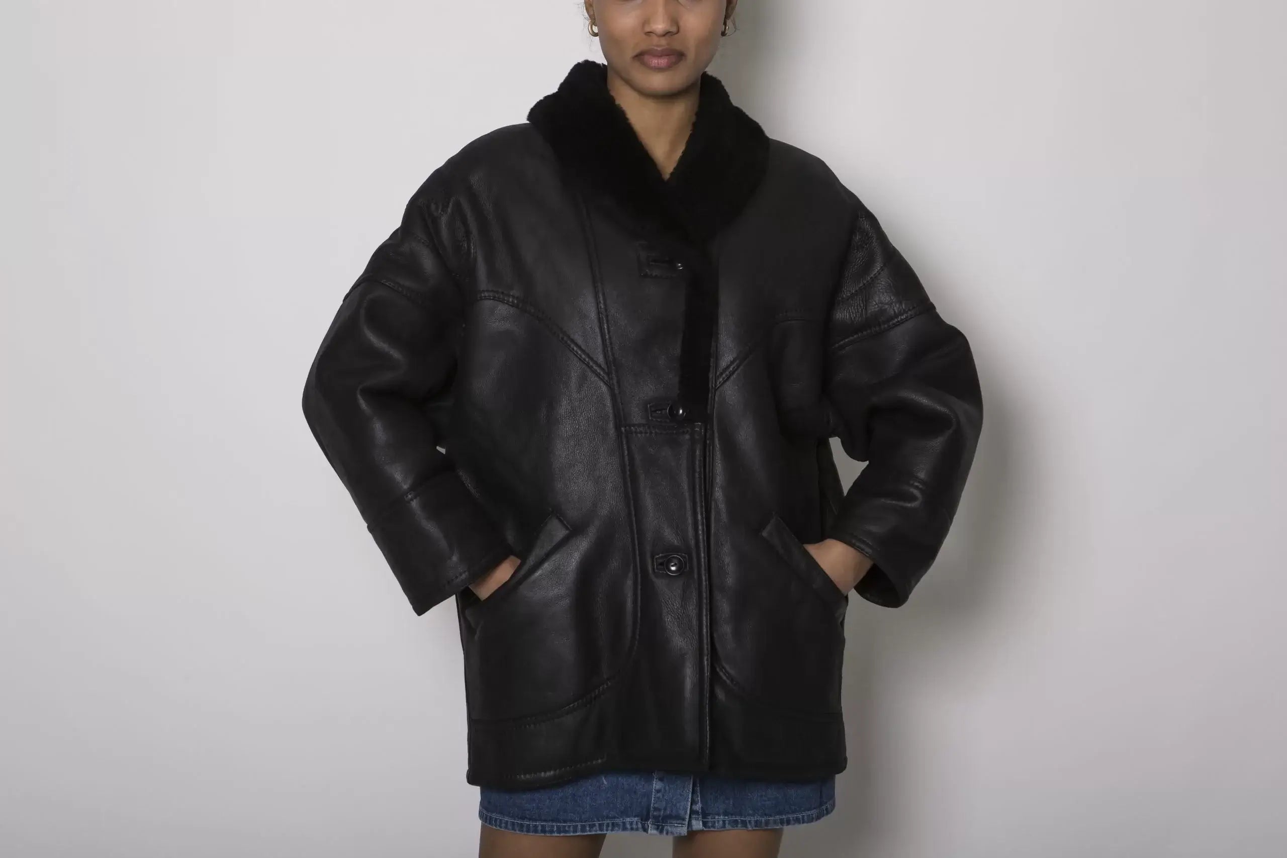 Suede Leather jackets - Lux Vintage Wholesale - Italian Vintage clothing