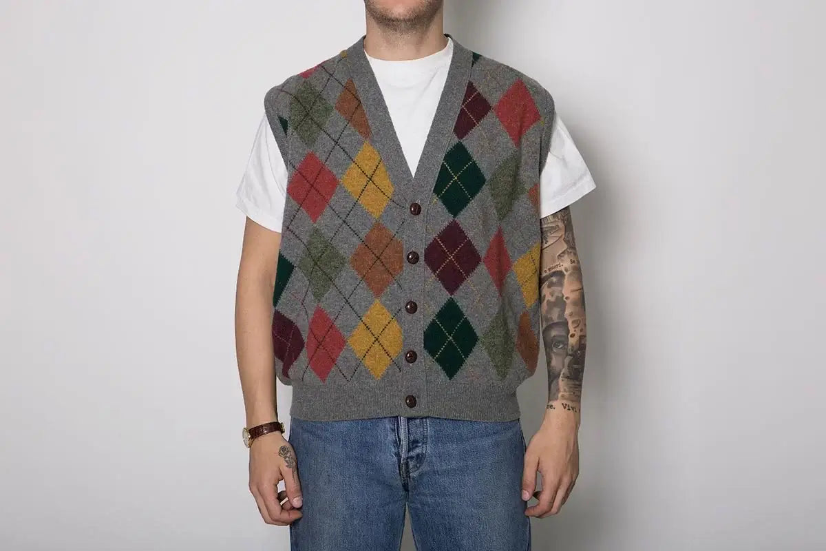 Wool vests - Lux Vintage Wholesale - Italian Vintage clothing