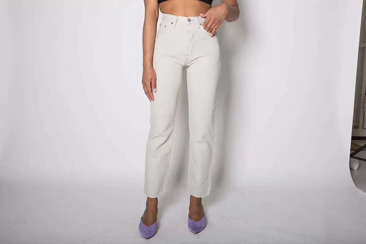 High waist jeans - Lux Vintage Wholesale - Italian Vintage clothing