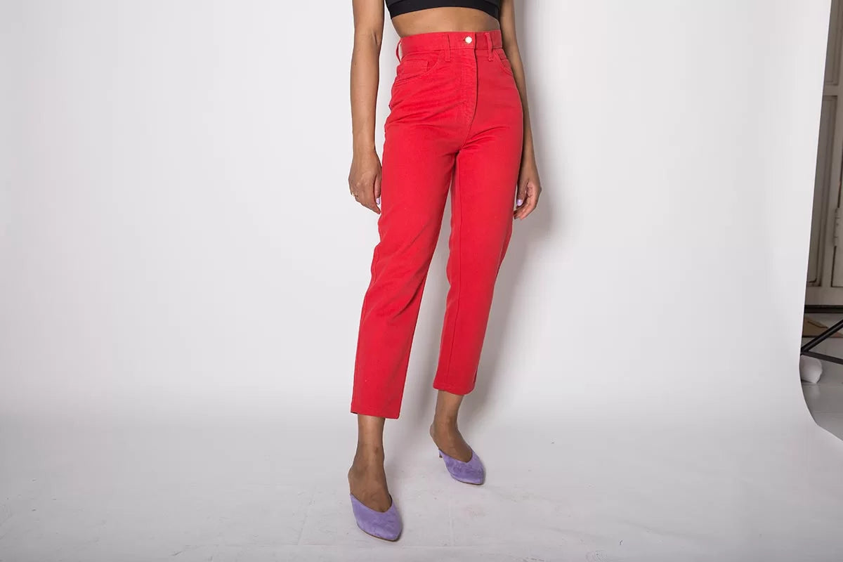 High waist jeans