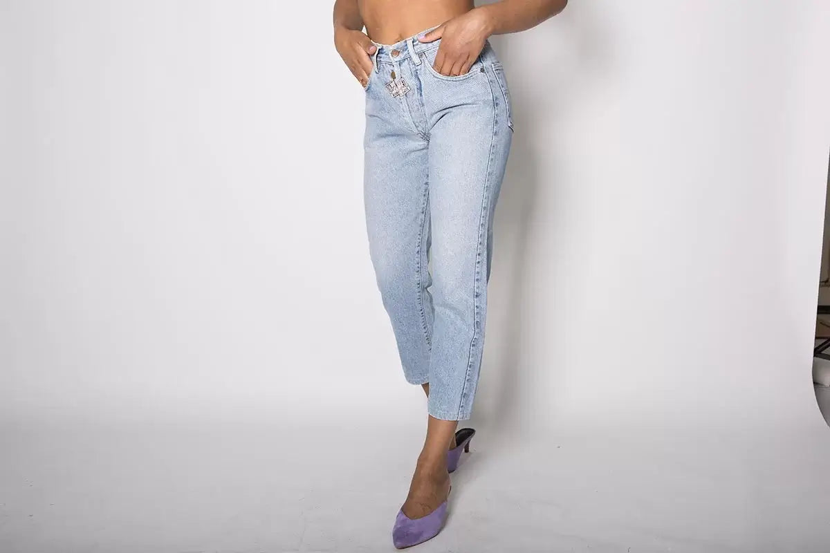 High waist jeans - Lux Vintage Wholesale - Italian Vintage clothing