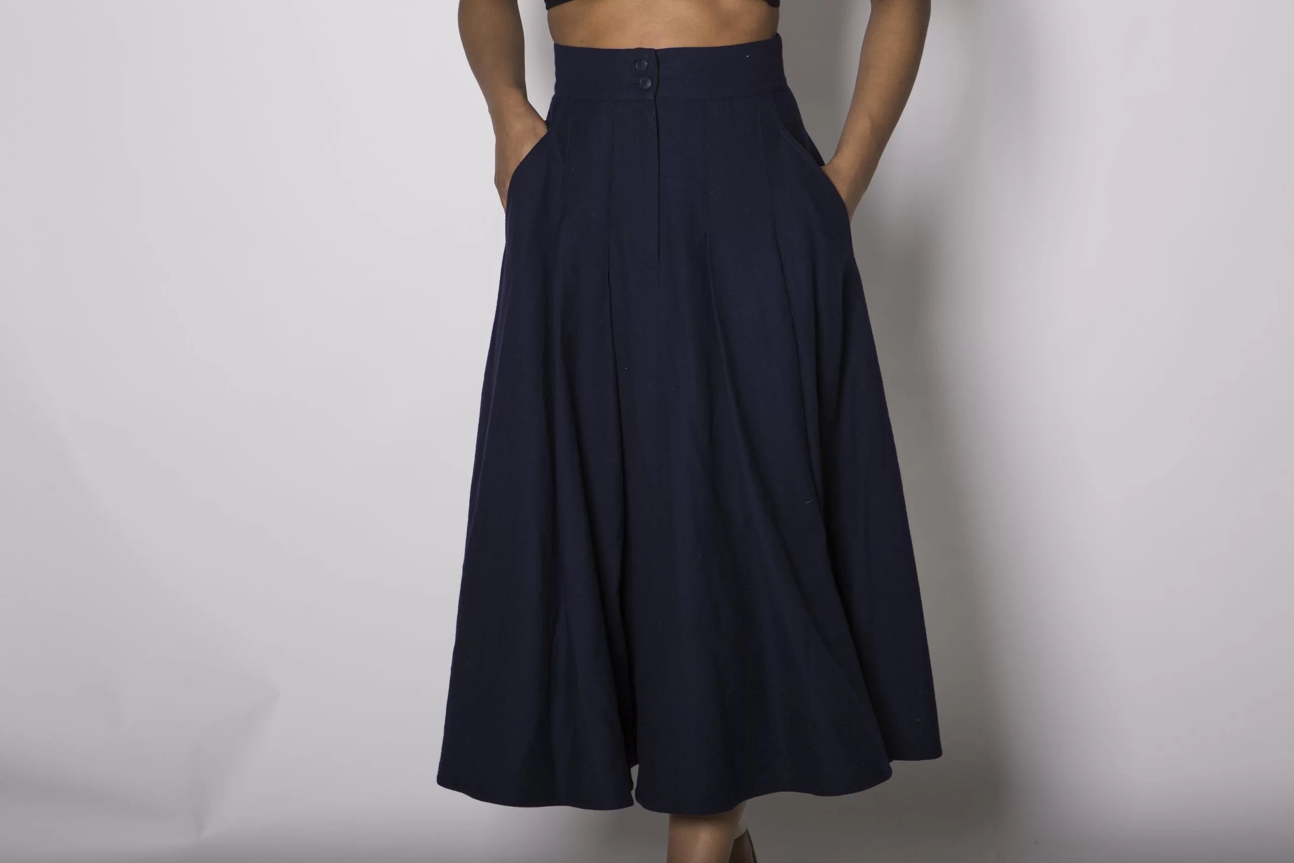 Long winter skirts