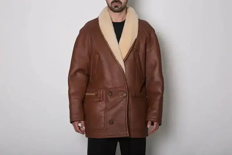Kilo Man Shearling Jackets - Lux Vintage Wholesale - Italian Vintage clothing