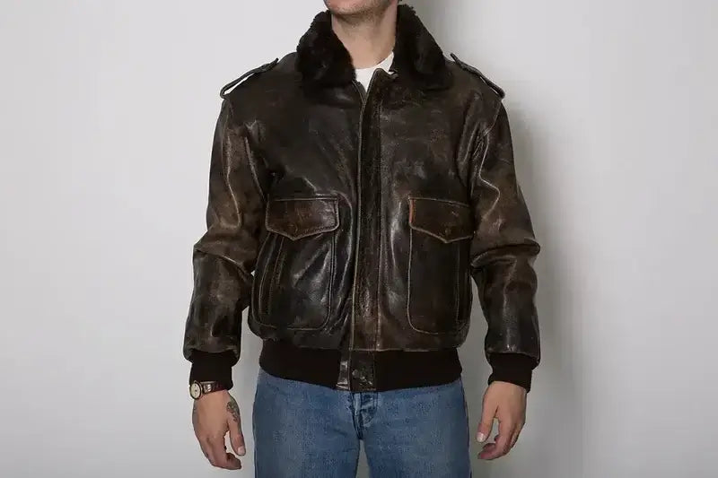 Kilo Man Leather Jackets - Lux Vintage Wholesale - Italian Vintage clothing